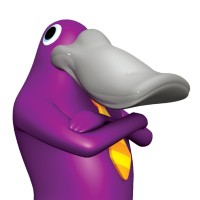 Purple Platypus logo - Similar company to (주)무지개연구소 - Rgblab