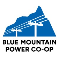 Blue Mountain Power Co-op logo - Similar company to Solarshare Co-Op