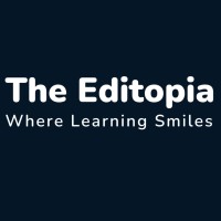 The Editopia logo - Similar company to Laughing Matters