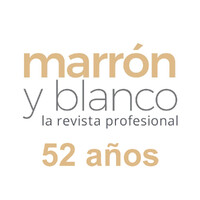 Ediciones Marrón y Blanco logo - Similar company to Deslinde Editions