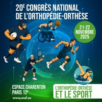 Congrès Orthopédie Orthèse SNOF logo - Similar company to V'Ortho