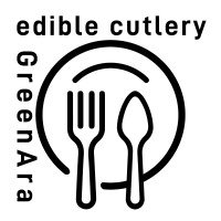 Greenara -  Edible cutlery and tableware logo - Similar company to Bez Nápadu S.R.O.