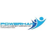 Powerman Staff Management Corporation logo - Similar company to Villa Oro Maritime And General Services, Inc. - Vomgsi Ph