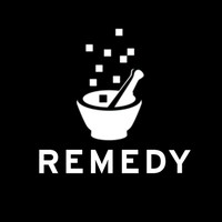 Remedy Editorial logo - Similar company to Echo Brand Design