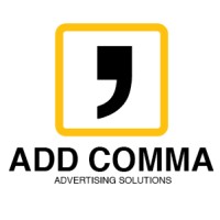 Add Comma logo - Similar company to Ad-Comm Group