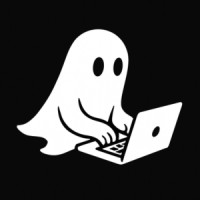 EcomGhosts logo - Similar company to Aspi ✱
