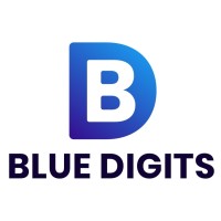Blue Digits logo - Similar company to Digital Karobari
