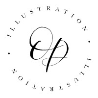 Orange Pippin Illustration logo - Similar company to Curated Makers