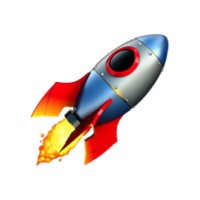 Rocketship logo - Similar company to Respectfully Yours | A Tot Z Marketing Voor Kmo'S