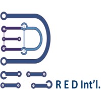 R E D INTERNATIONAL logo - Similar company to Quantum Edge Distribution