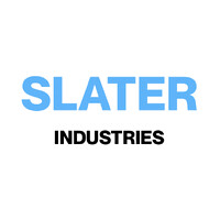Slater Industries logo - Similar company to Everything. Boxed.