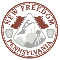 New Freedom Borough logo - Similar company to Sleuths Mystery Dinner Shows