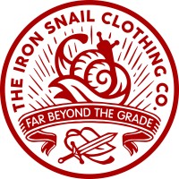 The Iron Snail Clothing Co. logo - Similar company to South Lamar Studios