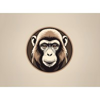 Barbary Macaque logo - Similar company to Veggiekins