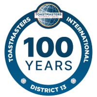 District 13 Toastmasters logo - Similar company to Toastmasters District 13