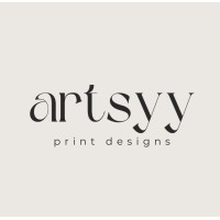 artsyy print designs logo - Similar company to Suppa / Mrqt Store