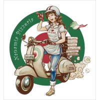 Nanamia Pizzeria logo - Similar company to Delirium Caffeinators Manila Inc. (Antipodean Coffee Cafe)