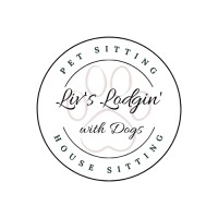 Liv's Lodgin' with Dogs logo - Similar company to All Over The Map Patches