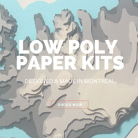 LowPoly Paper Kits logo - Similar company to Humap Design