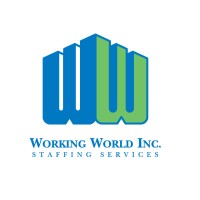 Working World Staffing Services logo - Similar company to Connected World Recruiting