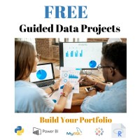 Free Guided Data Project logo - Similar company to Dataquest Group