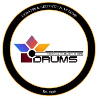 DRUMS - Debates and Recitation at LUMS logo - Similar company to Ahsanullah University Of Science & Technology Debating Club (Austdc)