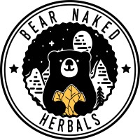 Bear Naked Herbals logo - Similar company to Shafran Herbals Skincare, Lashes & Brows