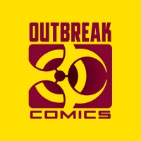 OUTBREAK Comics logo - Similar company to Stealing Fire Comics