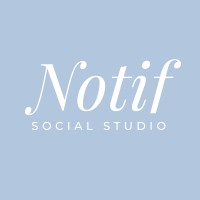 Notif Social Studio logo - Similar company to The Slow Philosophy