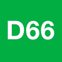 D66 logo - Similar company to Vvd
