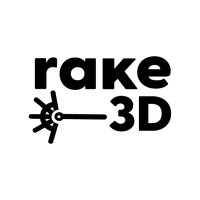 Rake 3D logo - Similar company to Marin Transit