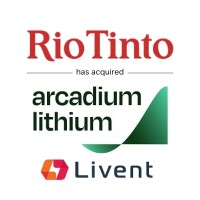 Livent, now Rio Tinto logo - Similar company to Arcadium Lithium