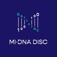 MI-DNA Disc logo - Similar company to Eko Refugium