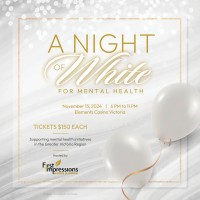 A Night of White for Mental Health logo - Similar company to All Aboard Youth Rowing