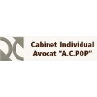 A.C.POP LAW OFFICE - CABINET INDIVIDUAL AVOCAT A.C. POP