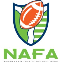 Nigerian American Football Association (NAFA) logo - Similar company to Nigeria Flying Labs