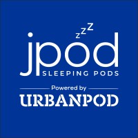 JPOD Sleeping Pod Powered by URBANPOD logo - Similar company to Sharp Design