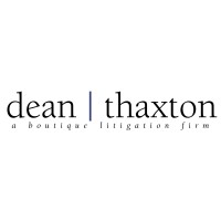 Dean Thaxton, LLC logo - Similar company to Phillip S. Georges, Pllc (The Wolf Of Justice™)
