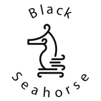 Black Seahorse Creative logo - Similar company to Monica & Co. Business Advisory