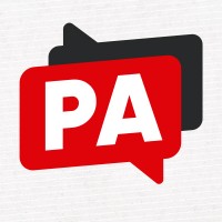 Politically Aweh logo - Similar company to Bouncing Biscuit Studios