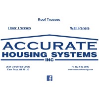 ACCURATE HOUSING SYSTEMS, INC logo - Similar company to Sawall Development