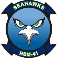 Helicopter Maritime Strike Squadron (HSM) 41 “Seahawks” logo - Similar company to Teach Her Today