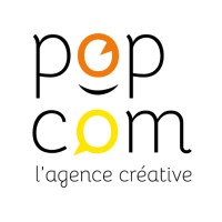 Pop Com l'agence créative logo - Similar company to Zelab Studio