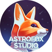 Astrofox Art Studio logo - Similar company to Gamepatron