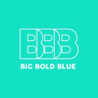 Big Bold Blue logo - Similar company to Mecha