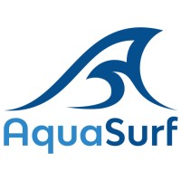 Aqua Surf School logo - Similar company to Gonna Studios