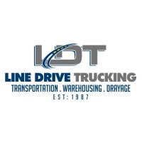 Line Drive Trucking logo - Similar company to Visigistics, Llc