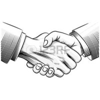 Shaking Hands logo - Similar company to Roma 101
