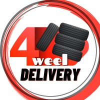 4Wheel delivery logo - Similar company to National Express Delivery Company L.L.C (Nedco)