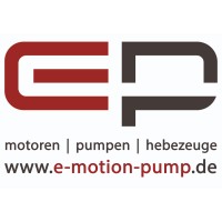 e-motion+pump GmbH logo - Similar company to Eska Schneider Lagersysteme Gmbh